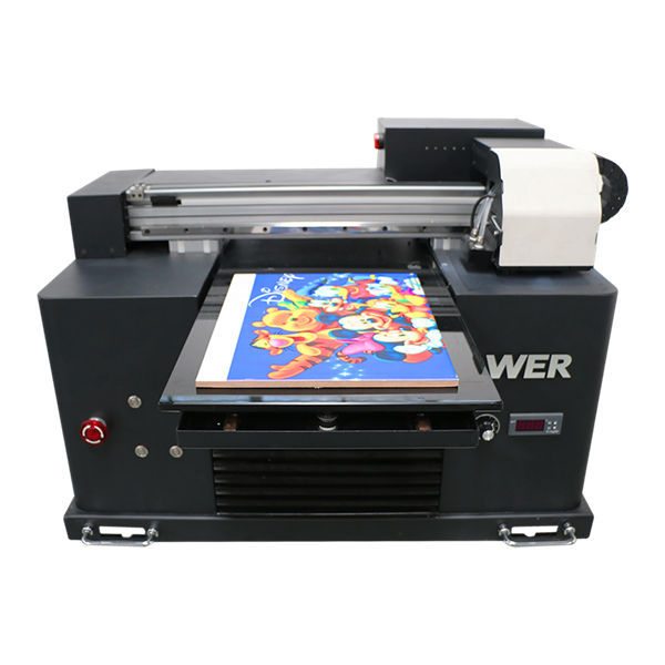 2019 nga bag-o nga dx5 ulo flatbed printer usa ka size nga uv nga gipangulohan machine sa pag-imprenta