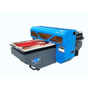 Ang bildo nga ceramic tile nga kahoy gamay nga a2 uv nga gipangulohan sa flatbed printer